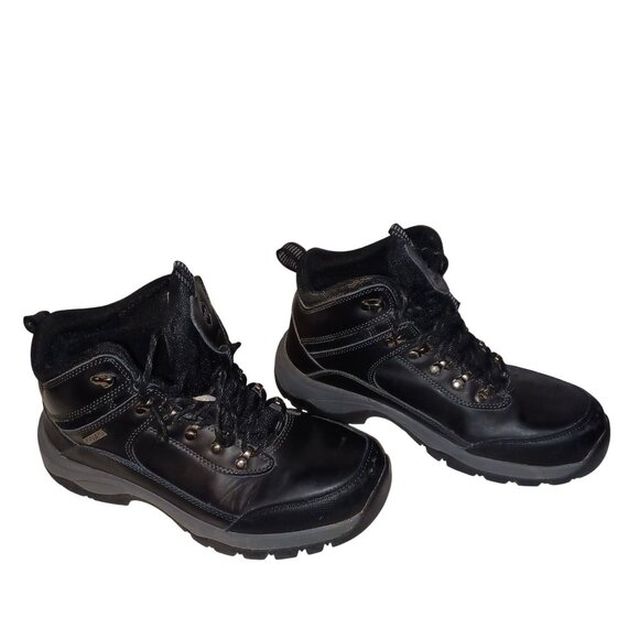 Men’s Leather Hiking Boots KHOMBU 1127721 SUMMIT K Guard Waterproof Black 9M - Picture 3 of 12